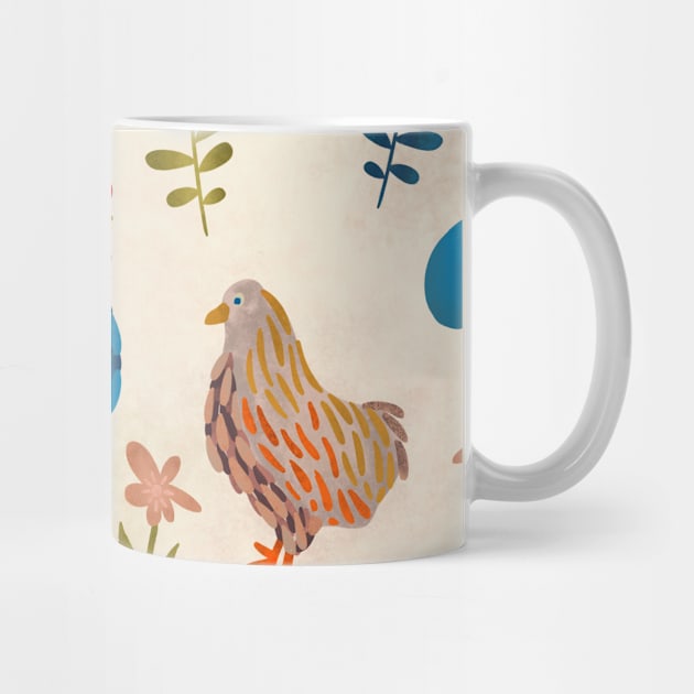 Farm chicken rooster illustration by Make My Place Shop